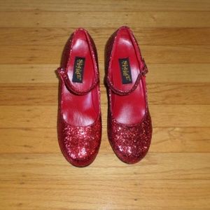 Spirit Shoes - Ruby Red Glitter Dorothy Shoes Spirit Shoes - Ruby Red Glitter Dorothy Shoes